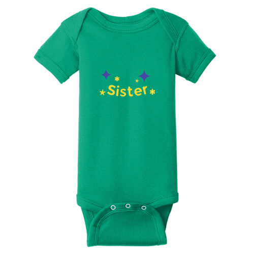 FC - Infant Short Sleeve Baby Rib Bodysuit Thumbnail