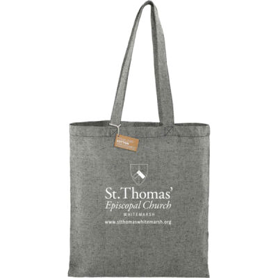 Tote - Eco-Friendly 5oz Recycled Cotton Twill Tote Bag Thumbnail