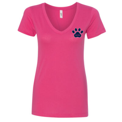 Paw Mom - Women's Ideal V-Neck T-Shirt Thumbnail