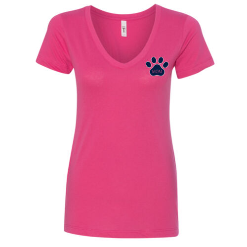 Paw Mom - Women's Ideal V-Neck T-Shirt Thumbnail