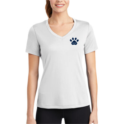 Paw Mom - Women's PosiCharge ® Competitor V Neck Tee Thumbnail