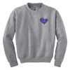 Youth Heavy Blend Crewneck Sweatshirt Thumbnail