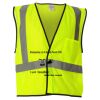 Unisex Economy Single Pocket Hook-and-Loop Mesh Vest Thumbnail
