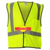 Unisex Economy Single Pocket Hook-and-Loop Mesh Vest Thumbnail