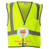 Unisex Economy Single Pocket Hook-and-Loop Mesh Vest Thumbnail