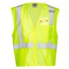 Unisex Single Pocket Zipper Mesh Vest Thumbnail
