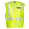 Unisex Single Pocket Zipper Mesh Vest Thumbnail