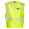 Unisex Single Pocket Zipper Mesh Vest Thumbnail