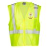 Unisex Single Pocket Zipper Mesh Vest Thumbnail