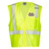 Unisex Single Pocket Zipper Mesh Vest Thumbnail