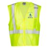 Unisex Single Pocket Zipper Mesh Vest Thumbnail